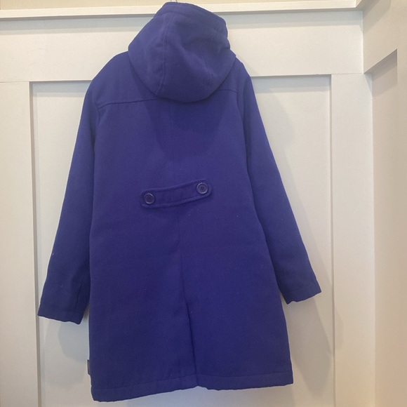 Weatherproof, Small  girls, coat, full zipper & toggle, front closure, purple - Picture 3 of 6